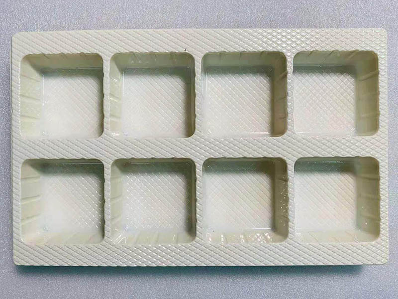 植绒月饼吸塑托盒